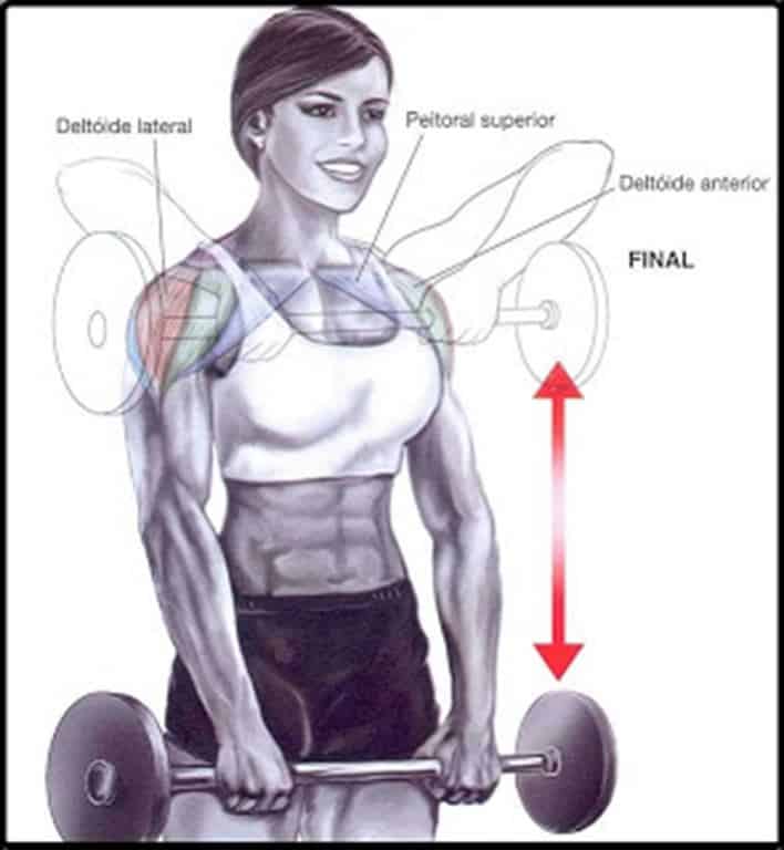 Importante atentar-se à postura nesse exercício.